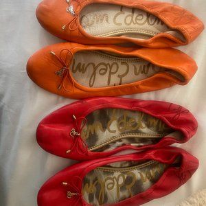 Sam Edelman | Felicia Leather Chic Flexible Ballet Flat Women's 8 1/2